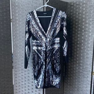 Sequin dress from Express